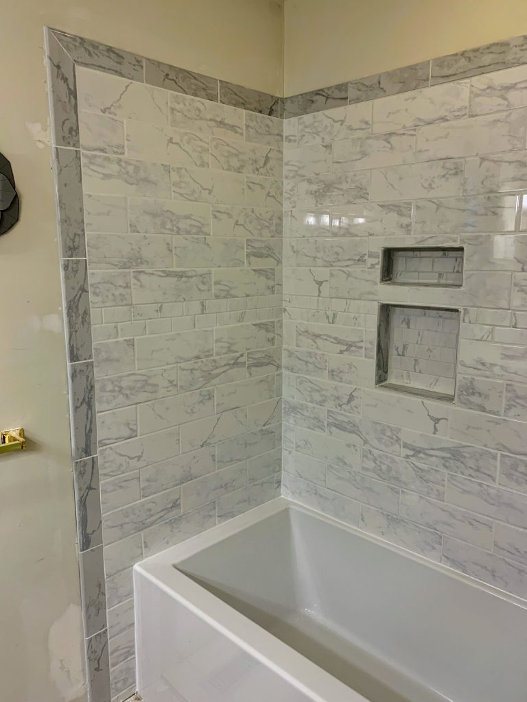 Workmans Corp - Bathroom Tub Tiling